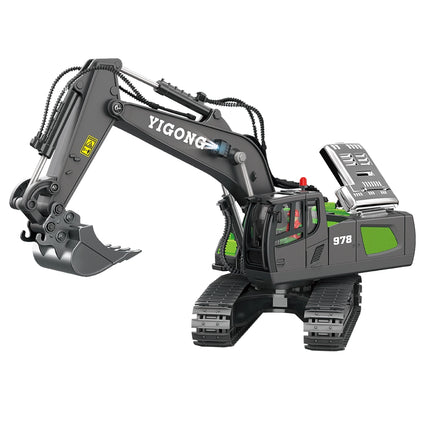 Tobouy RC Excavator 1/20 Scale – 11-Channel Remote Control Toy