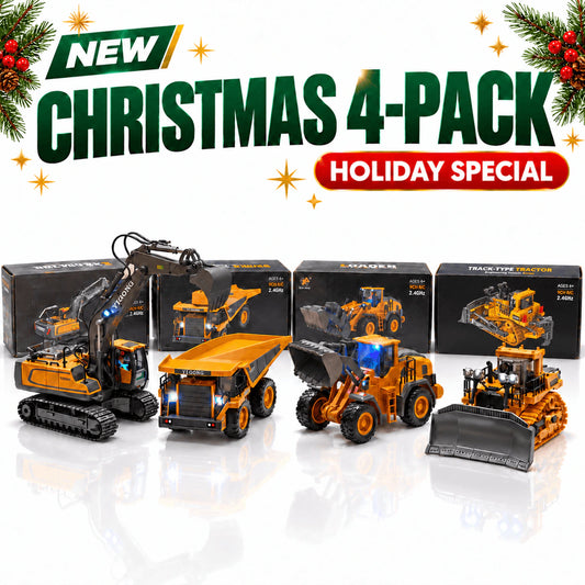 Tobouy RC Excavator 1/20 Scale – 11-Channel Remote Control Toy