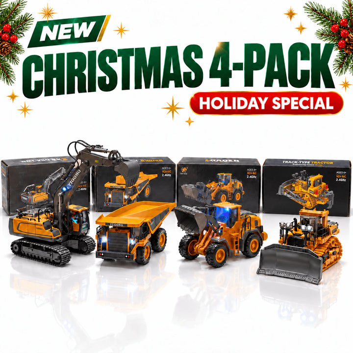 Tobouy RC Excavator 1/20 Scale – 11-Channel Remote Control Toy