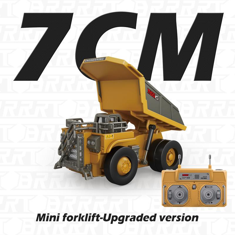 Tobouy  Mini RC Construction Set – Forklift, Excavator & Dump Truck