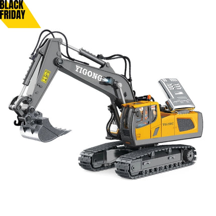 Tobouy RC Excavator 1/20 Scale – 11-Channel Remote Control Toy
