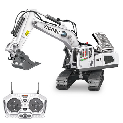 Tobouy RC Excavator 1/20 Scale – 11-Channel Remote Control Toy