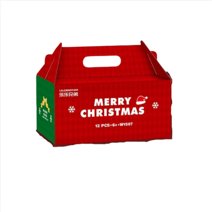 Tobouy Christmas Building Block Series – Santa Claus & Reindeer Puzzle, Compatible with LEGO Bricks