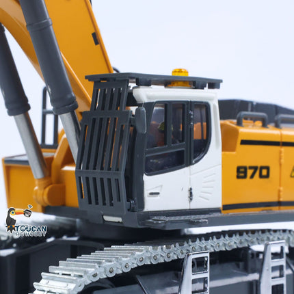 Tobouy Model 1/50 Mini Electric Excavator 970 Electric Wireless Control Simulation Construction Vehicle Model