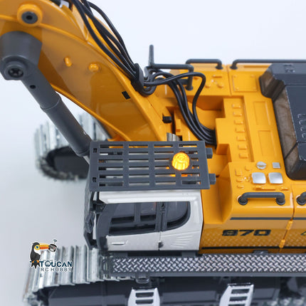 Tobouy Model 1/50 Mini Electric Excavator 970 Electric Wireless Control Simulation Construction Vehicle Model