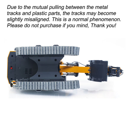 Tobouy Model 1/50 Mini Electric Excavator 970 Electric Wireless Control Simulation Construction Vehicle Model