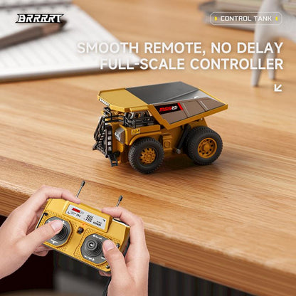 Tobouy  Mini RC Construction Set – Forklift, Excavator & Dump Truck