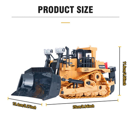 Tobouy RC Bulldozer 1/20 Scale – Realistic, Rugged, Ready for Action
