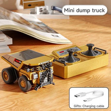 Tobouy  Mini RC Construction Set – Forklift, Excavator & Dump Truck