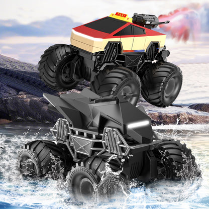 Tobouy Amphibisches Offroad-RC-Auto 