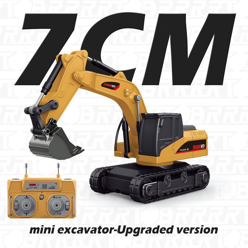 Tobouy  Mini RC Construction Set – Forklift, Excavator & Dump Truck