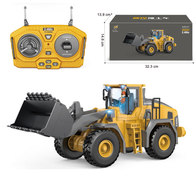 Tobouy™ 1:16 RC Loader Truck – Realistic Construction Vehicle Toy