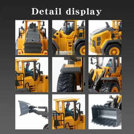 Tobouy 1:16 RC Loader Truck – Realistic Construction Vehicle Toy