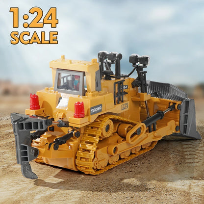Tobouy RC Bulldozer im Maßstab 1/20 – Realistisch, robust, einsatzbereit
