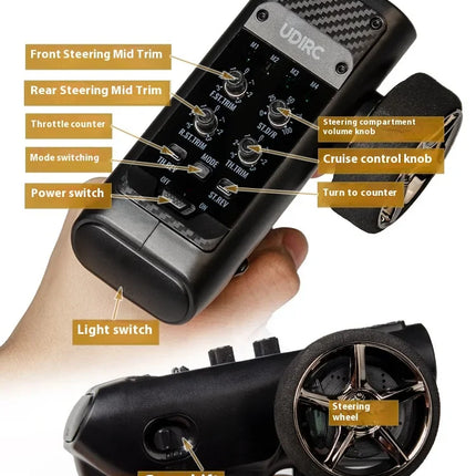Tobouy™ UCX24 4WS Mini Rock Crawler
