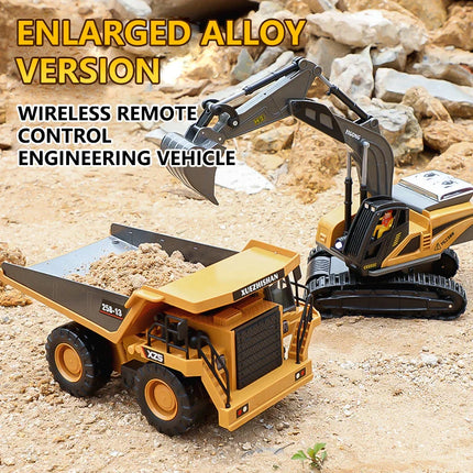 Tobouy RC Excavator 1/20 Scale – 11-Channel Remote Control Toy
