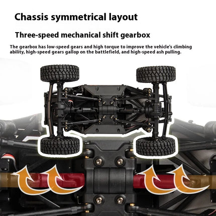 Tobouy™ UCX24 4WS Mini Rock Crawler