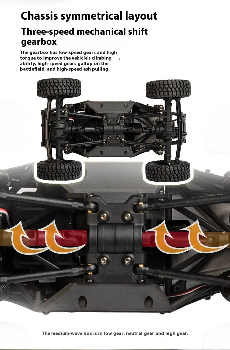 Tobouy™ UCX24 4WS Mini Rock Crawler
