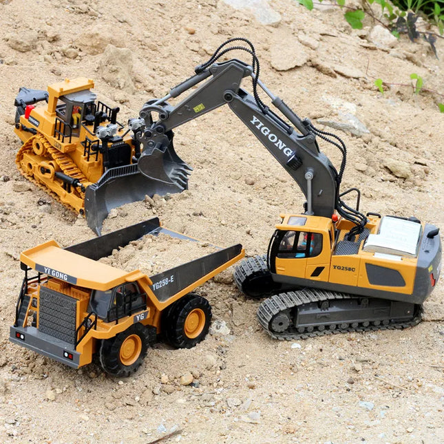 Tobouy Remote Control Dump Truck 1/20 Scale  – 4WD Toy