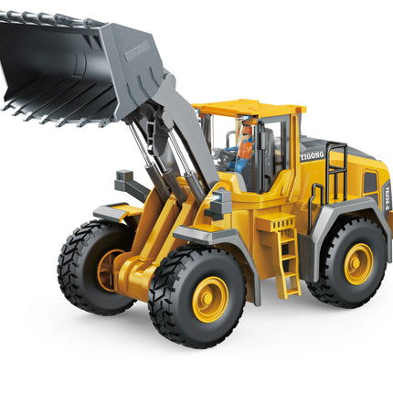 Tobouy 1:16 RC Loader Truck – Realistic Construction Vehicle Toy