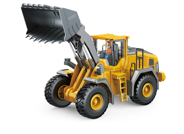 Tobouy 1:16 RC Loader Truck – Realistic Construction Vehicle Toy