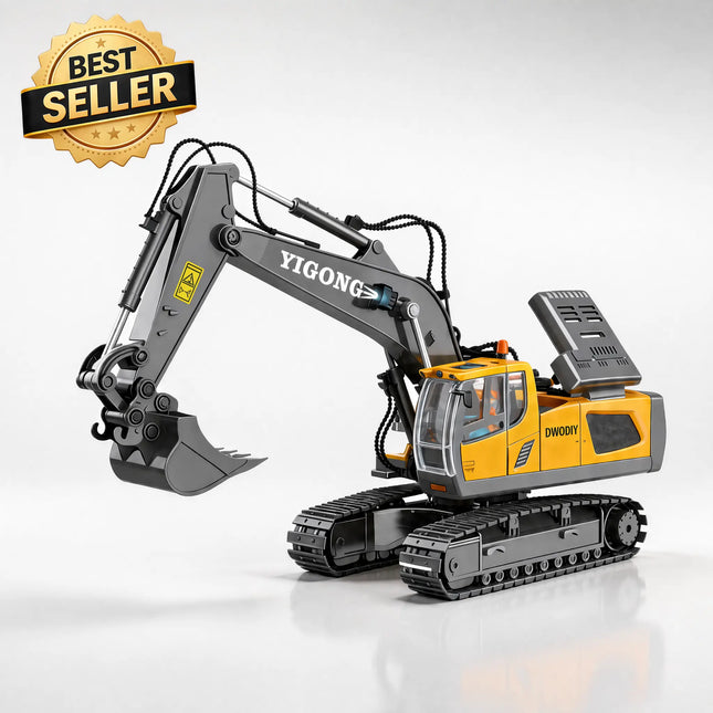 Tobouy RC Excavator 1/20 Scale – 11-Channel Remote Control Toy