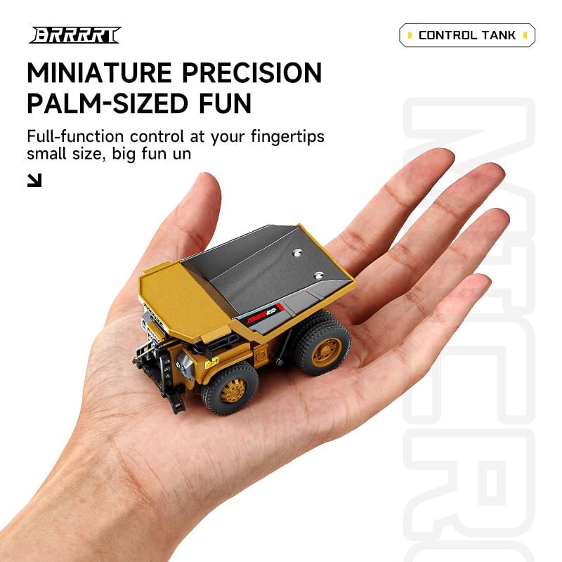 Tobouy  Mini RC Construction Set – Forklift, Excavator & Dump Truck